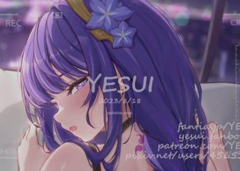 [YESUI]【原神】雷电将军(黑丝袜OL)