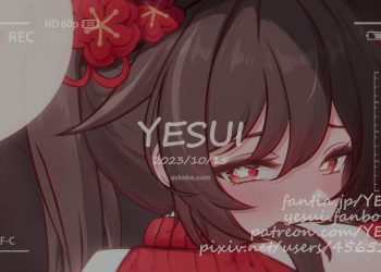 [YESUI] 【原神】胡桃 Animation (黑丝袜)