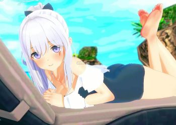 [Peh-koi] 水着ミヤコちゃん海岸えっち