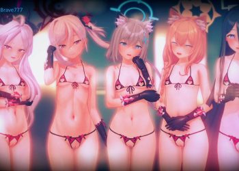 [Akira_Brave777] Blue Archive ブルーアーカイブ 先生は狙われている01(短缩版)