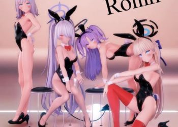 [Silver Cat] ブルアカ４人娘でRollin’C