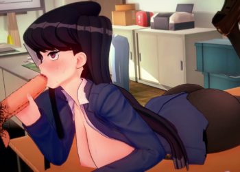 [Peh-koi] (短め动画)おっさん先生と気軽に仲良しする古见さん