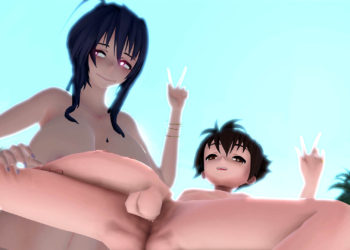 [Mmdrandom31] Lewd Phone Akeno