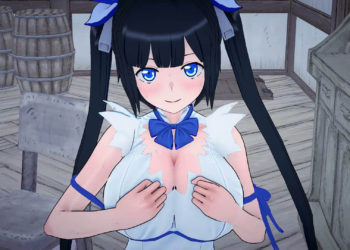 [Peh-koi] 【短め动画】汚っさんのチ〇ポを抜いてあげる优しいヘスティア様