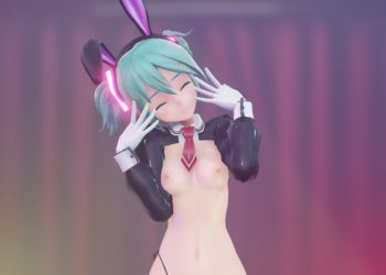 [ますたー] ミクさん逆バニー