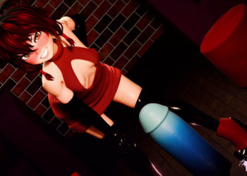 [つくあんの作业场] 着たまま腹ボコ！モンスターディルド！