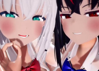 [アポ@MMDer] 狐のお姉さん达に短小ちんちん煽られながらちゅこちゅこ、、、♡