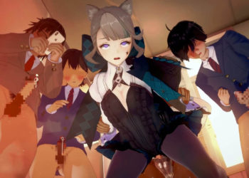 [AcidRaiN] Lynette x mob video 11:00 (Genshin impact) 琳妮特 NTR