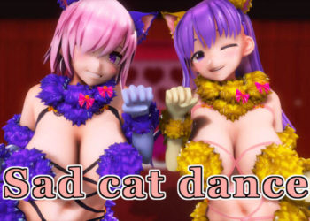 [纯爱MMD (Mao)] Sad cat dance（マシュ & BBちゃん）