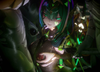 [Gerrry]【Nefer】戦いは失败に终わった！夸り高き蛇のような美女は、ヒリチャール族の乳牛へと成り下がってしまった…[中文字幕]