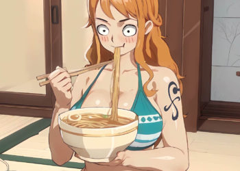 [NatSFW] Robin x Nami -Cold Weather-