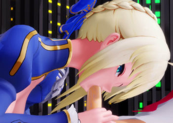 [toutetu_03] 女骑士による手コキとフェラ